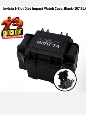 Invicta Racing Black Protective Watch Case
